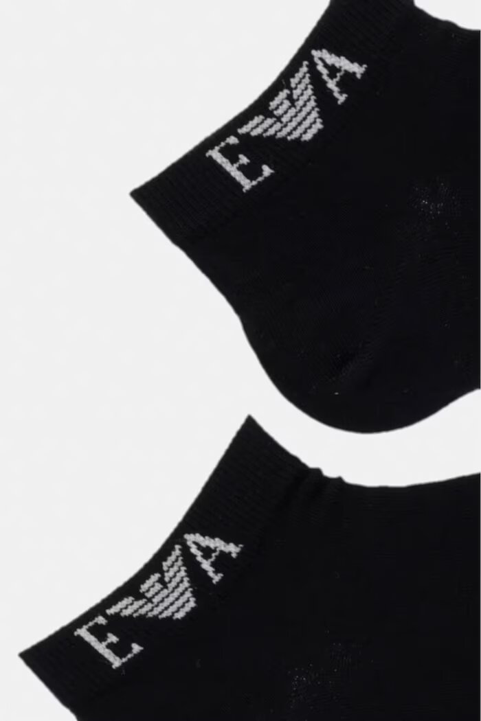 Emporio Armani Underwear чорапи мъжки 3 броя черни EM000550 AF26377