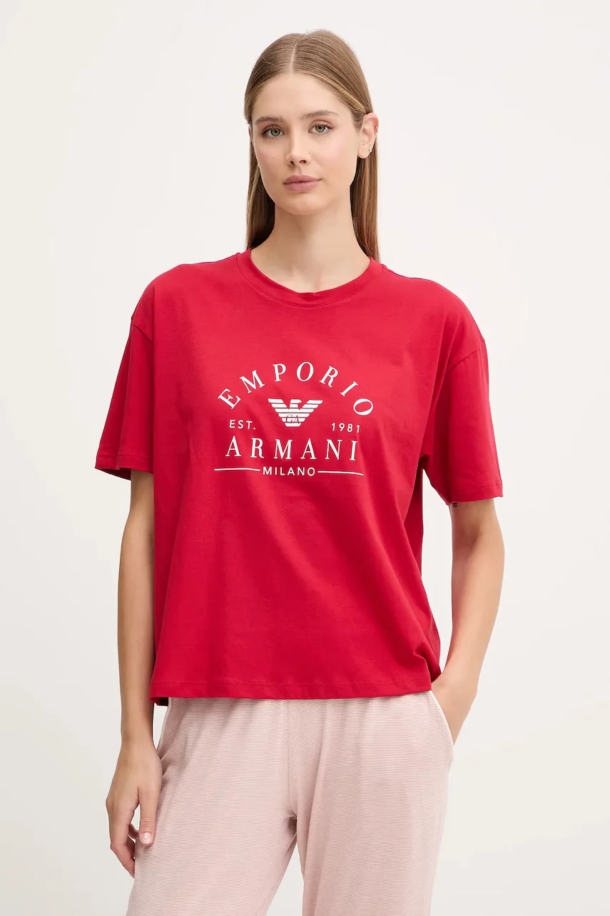 Emporio Armani Underwear Домашна тениска от памук