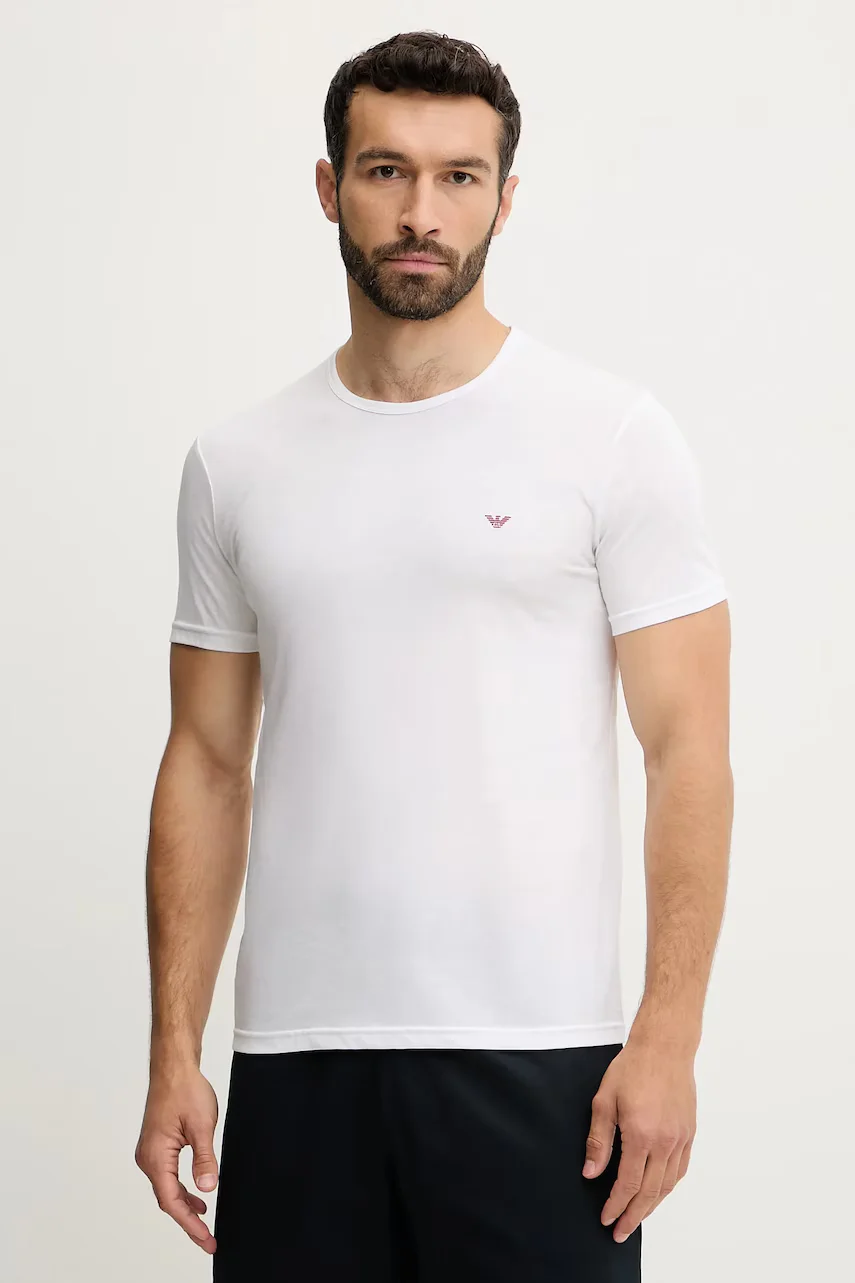 Emporio Armani Underwear Домашна тениска от памук (2 броя)