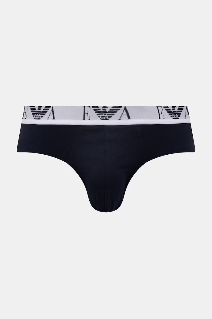 Emporio Armani Underwear Слипове (3 броя) в тъмносиньо EM000258 AF14131
