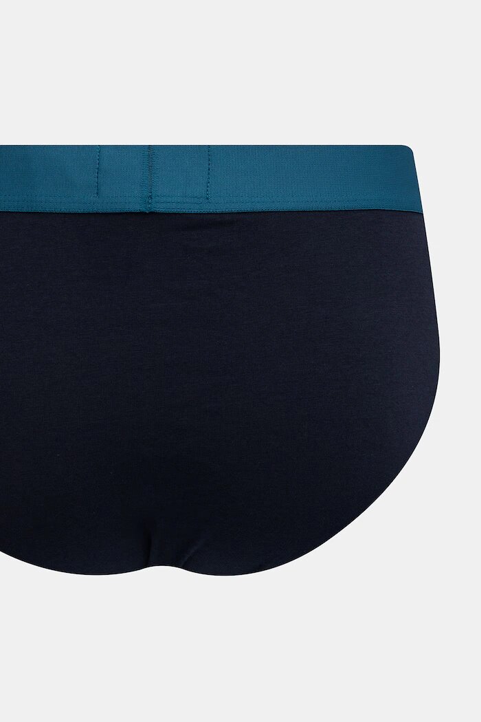 Emporio Armani Underwear слипове мъжки от памук с еластан 2 броя тъмносини EM000251.AF25040