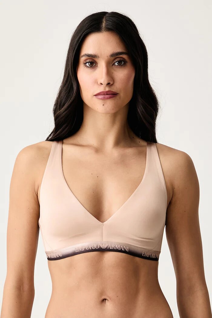 Emporio Armani Underwear сутиен бежов EW000435 AF25572