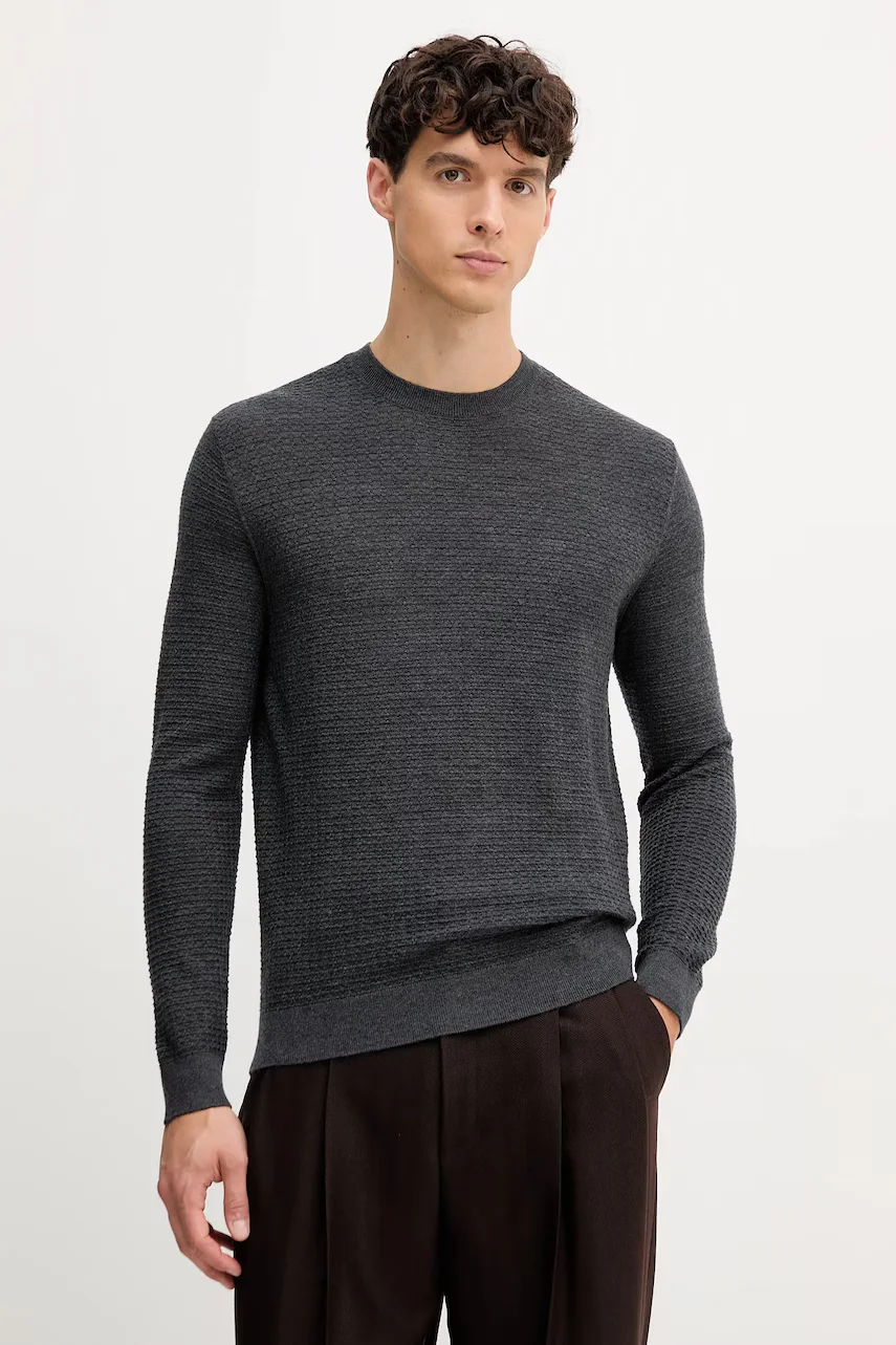 Emporio Armani Вълнен пуловер