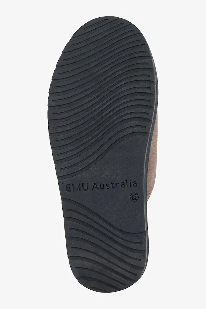 EMU Australia чехли сабо дамски велурени Maroo кафяви W13285