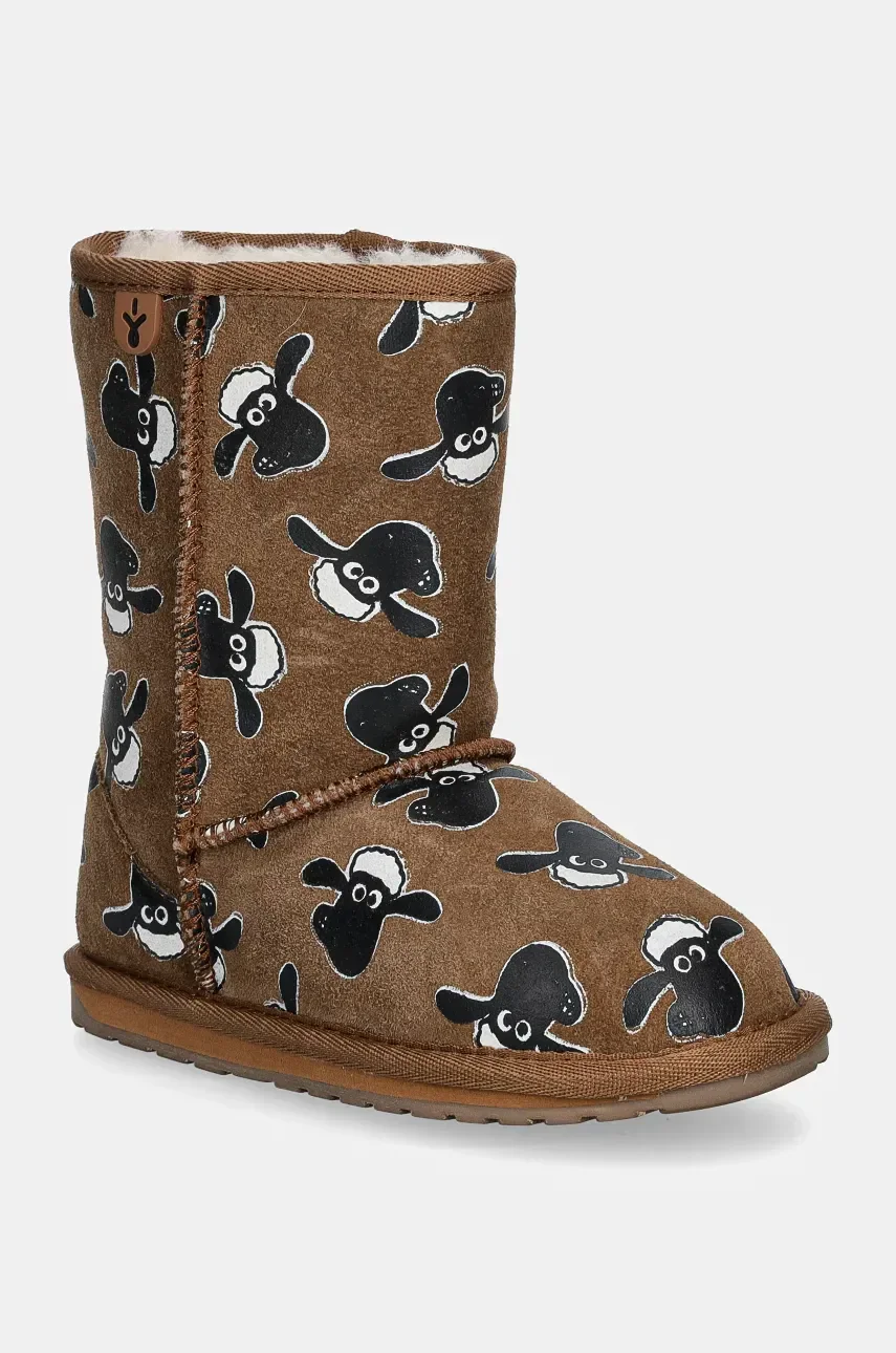 EMU Australia Детски велурени апрески Shaun The Sheep Print