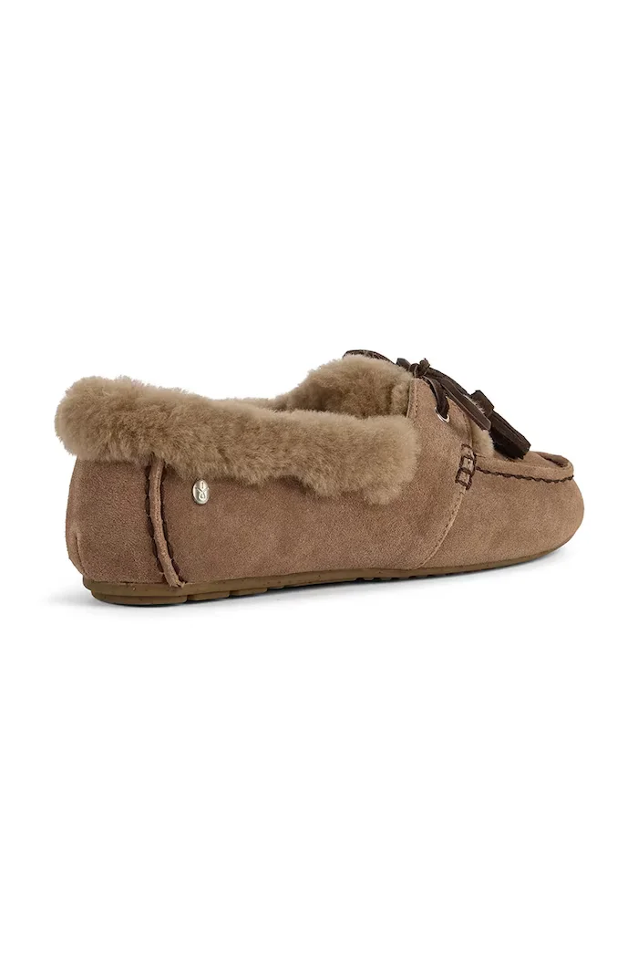EMU Australia мокасини дамски от велур Martina кафяви W13363