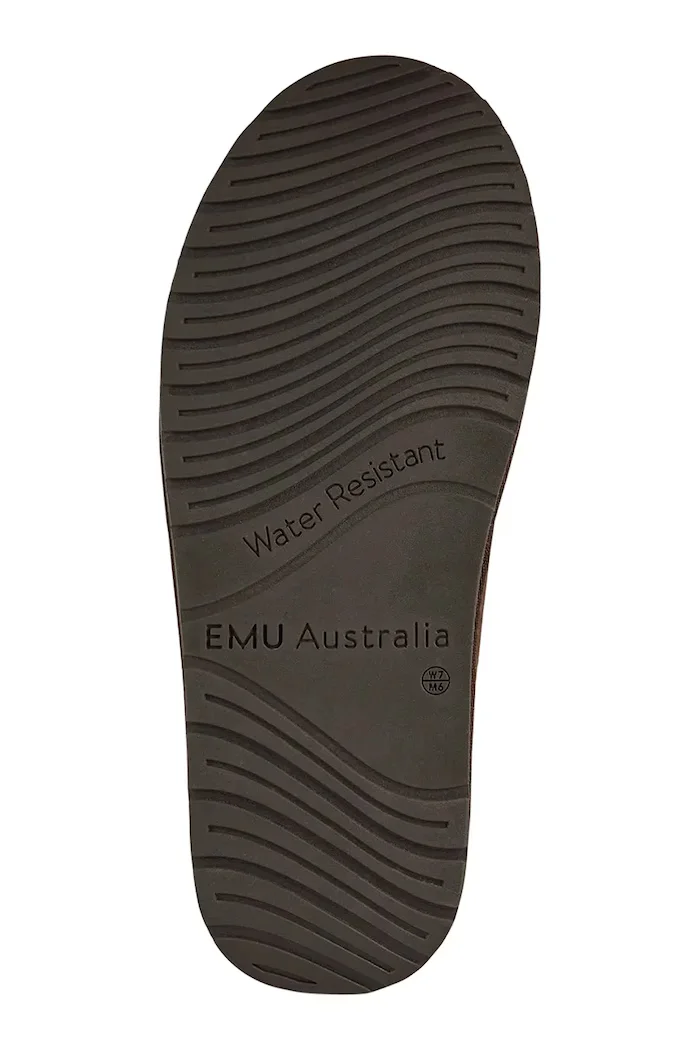 EMU Australia Stinger Micro Flatform 2.0 апрески дамски от велур кафяви W13296