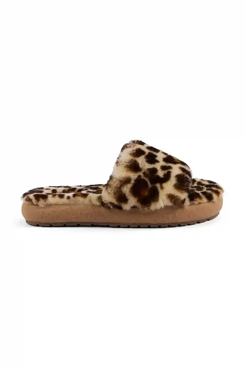 EMU Australia Вълнени пантофи Mckay Leopard