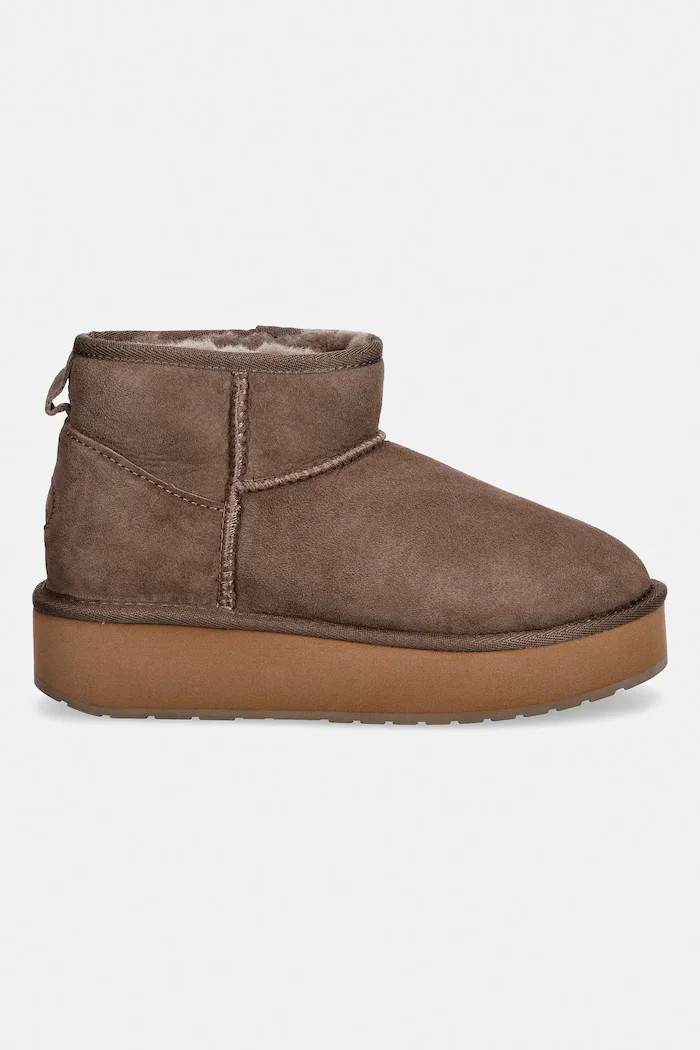 EMU Australia Велурени апрески Stinger Micro Flatform 2.0 в кафяво W13296