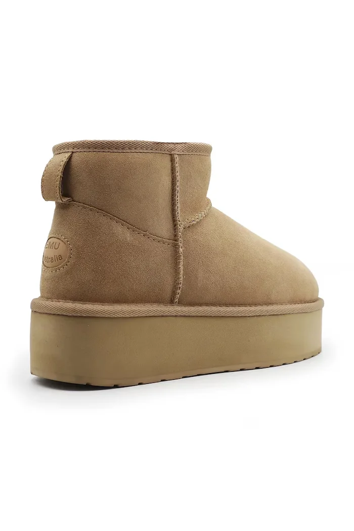 EMU Australia Велурени апрески Stinger Micro Flatform в бежово W13082.ALMO