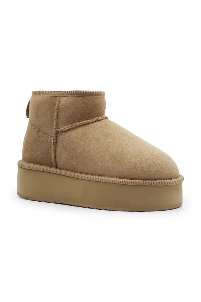 EMU Australia Велурени апрески Stinger Micro Flatform в бежово W13082.ALMO