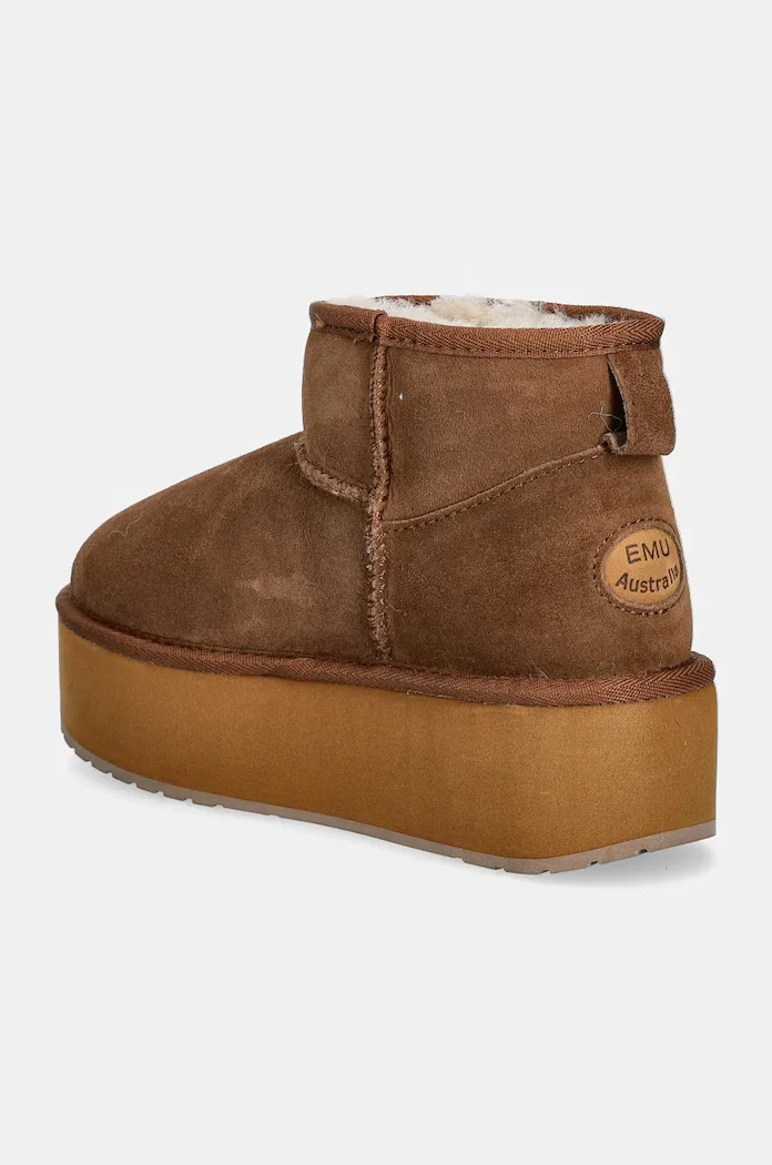 EMU Australia Велурени апрески Stinger Micro Flatform в кафяво W13082.CHES