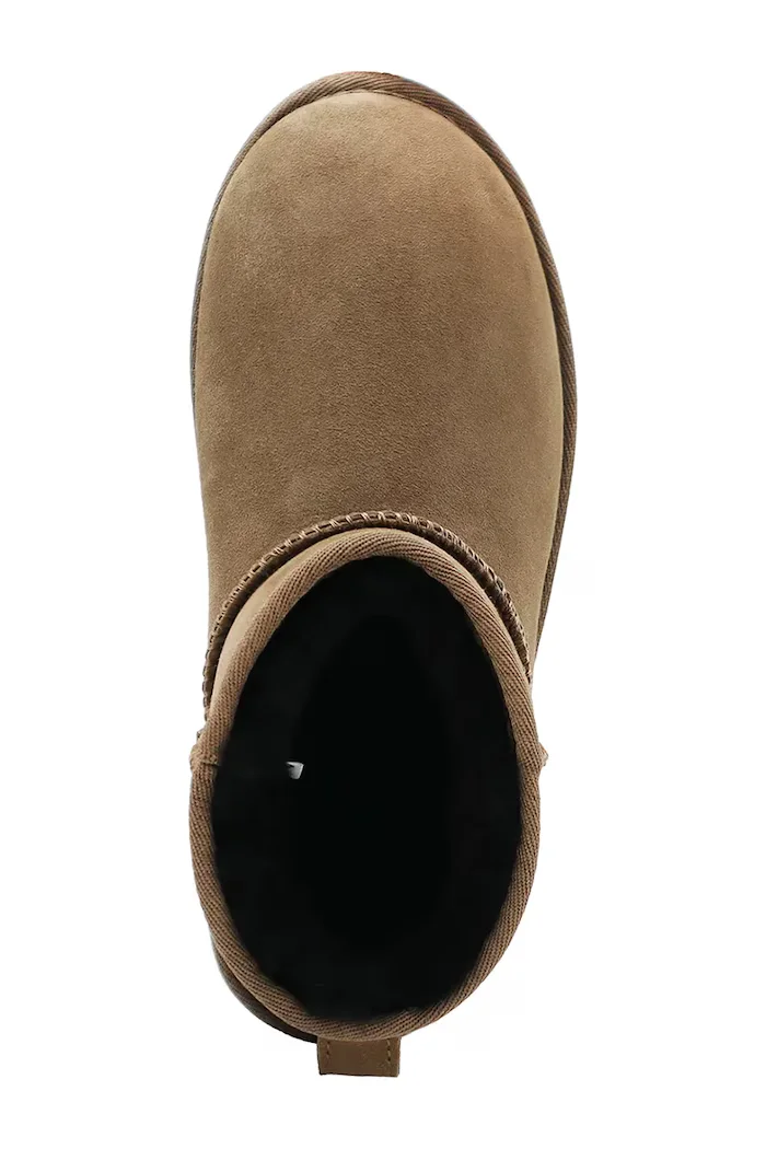 EMU Australia Велурени апрески Stinger Micro Flatform в кафяво W13082.CORI