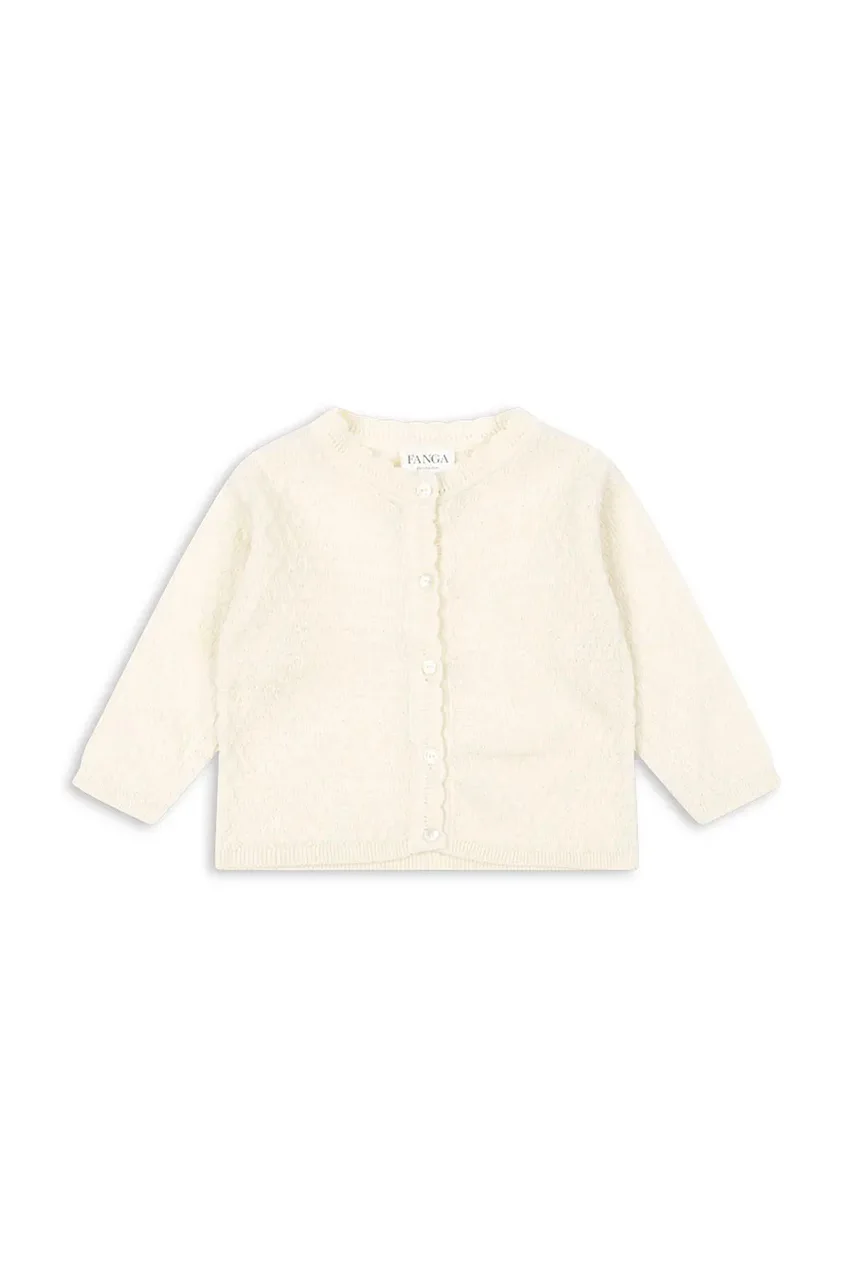 Fanga Fontana Бебешка жилетка VENTI POINTELLE CARDIGAN GOTS