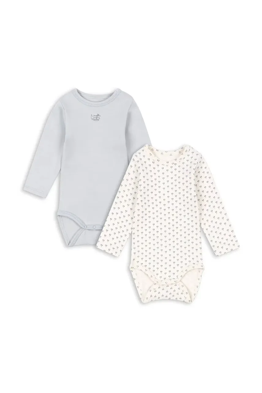 Fanga Fontana Бебешко боди BELLO 2 PACK LS BODY OCS