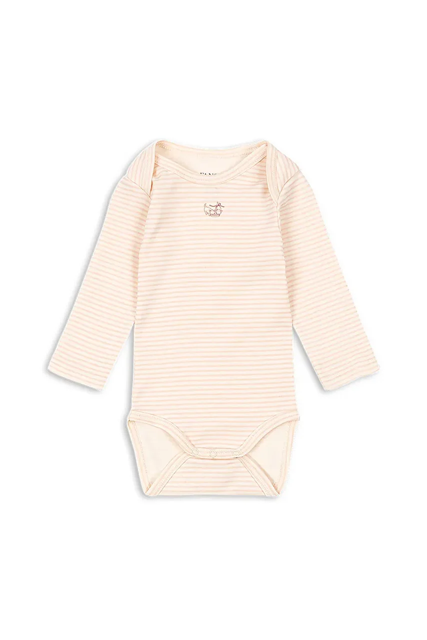 Fanga Fontana Бебешко боди от памук FIO STRIPE LS BODY OCS