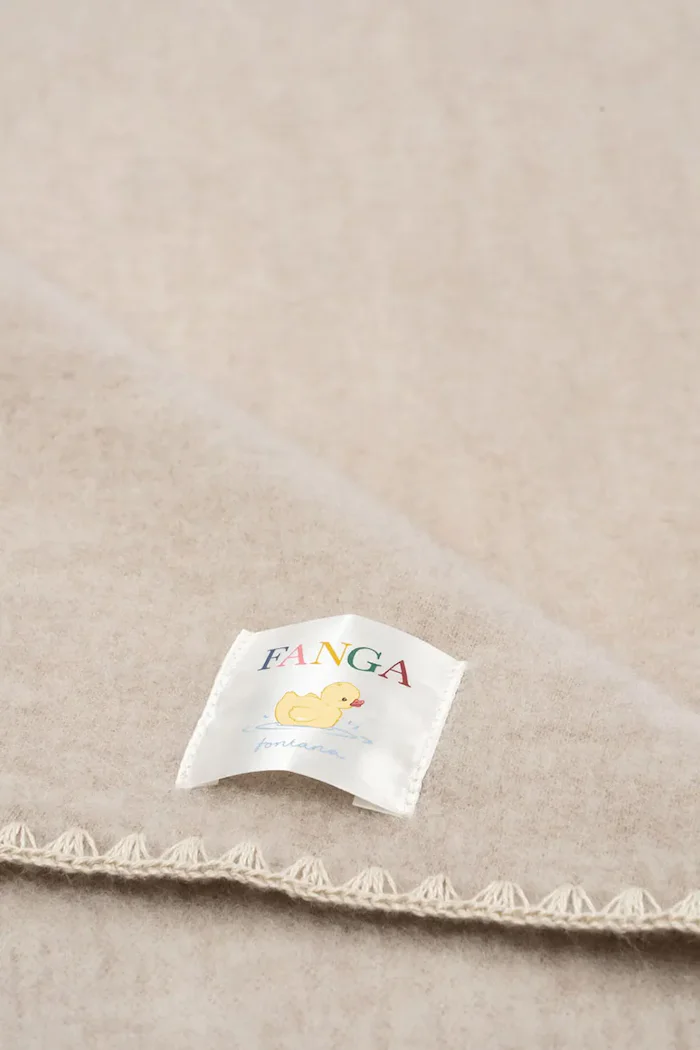 Fanga Fontana Вълнено одеяло ERBA WOOL FLEECE BABY BLANKET FA100005