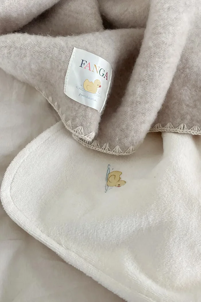 Fanga Fontana Вълнено одеяло ERBA WOOL FLEECE BABY BLANKET FA100005