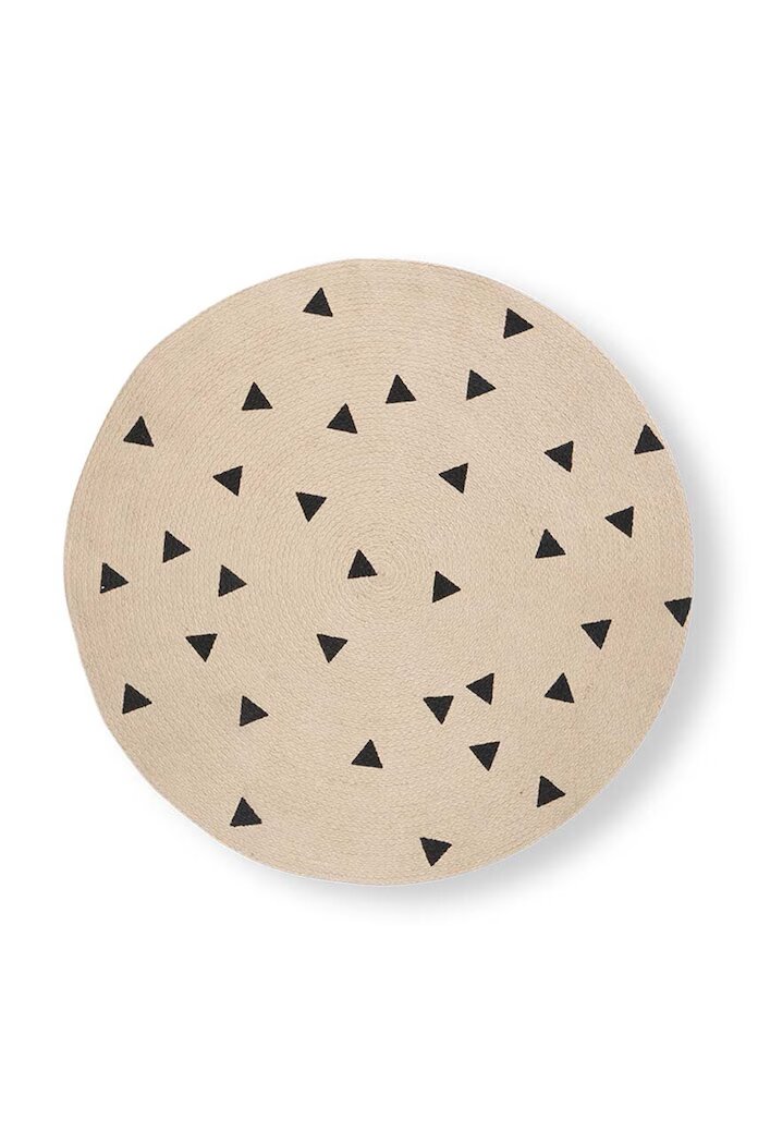 Ferm Living Килим от юта Jute Carpet S/O100 cm