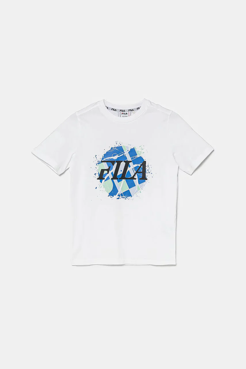 Fila Детска памучна тениска ILBERSTEDT