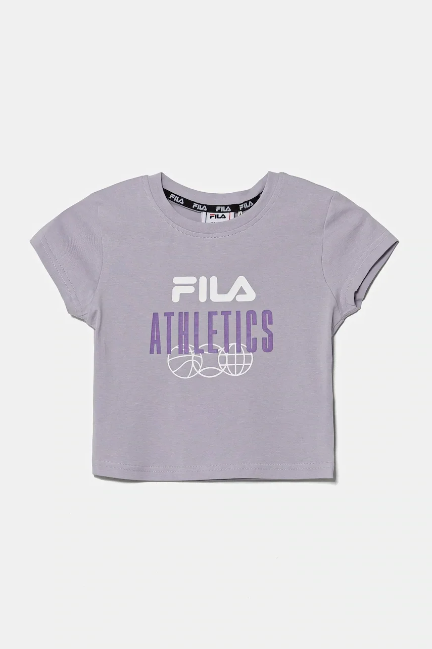 Fila Детска памучна тениска ISNY