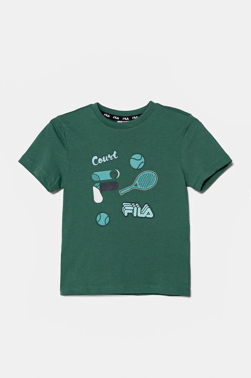 Fila Детска памучна тениска LOPAR