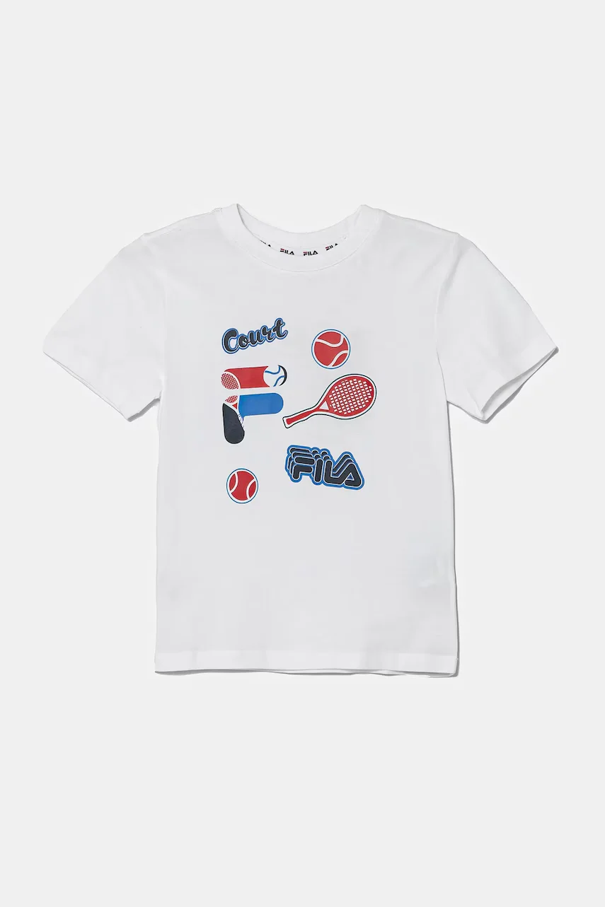 Fila Детска памучна тениска LOPAR