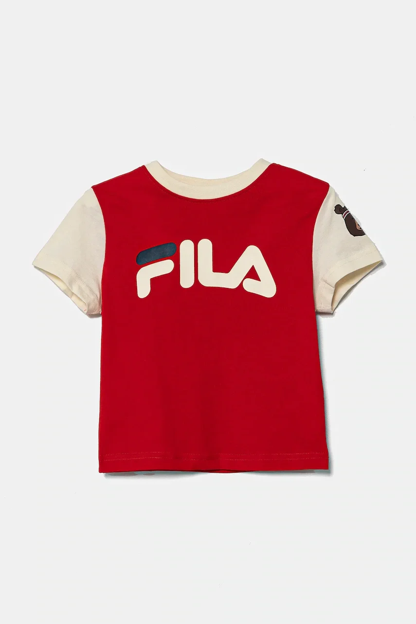 Fila Детска памучна тениска LUBAN