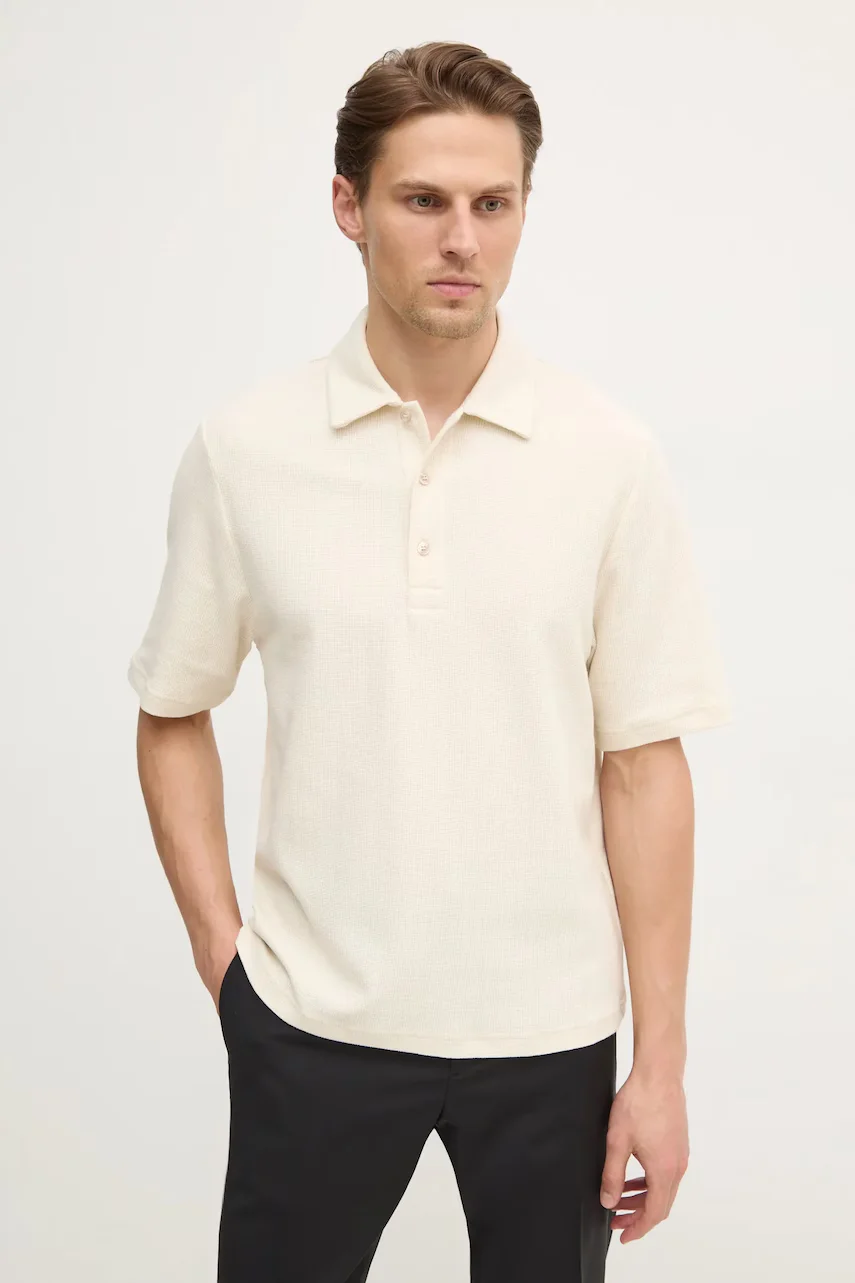 Filippa K Памучна тениска с яка