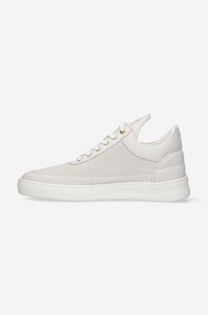 Filling Pieces Кожени маратонки Low Top Aten в сиво 10126591890
