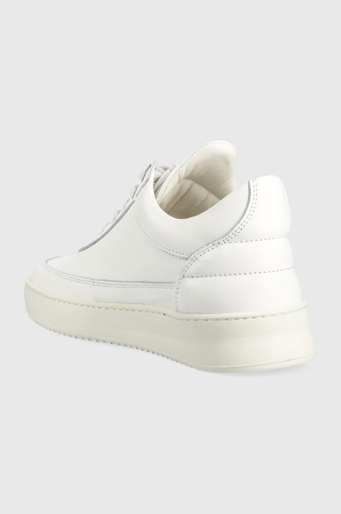 Filling Pieces Кожени маратонки Low Top Ripple Nappa в бяло 25121721855