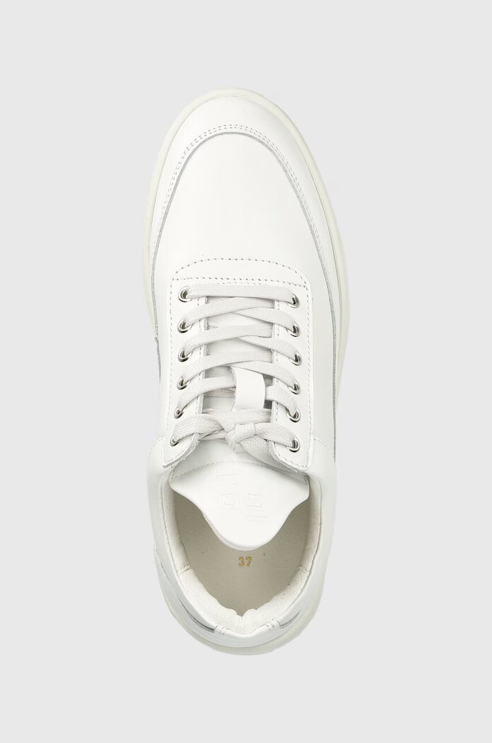 Filling Pieces Кожени маратонки Low Top Ripple Nappa в бяло 25121721855