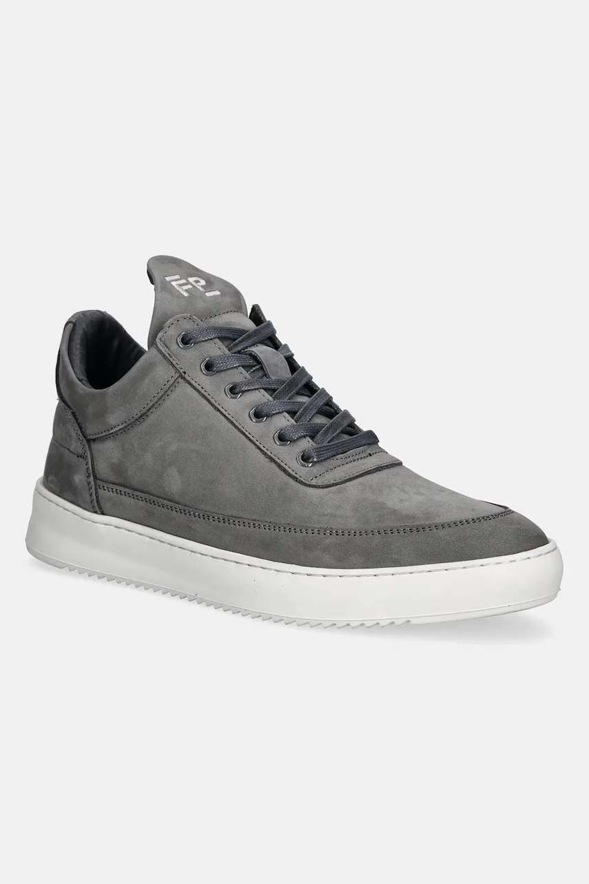 Filling Pieces Маратонки от набук Low Top Ripple Nubuck