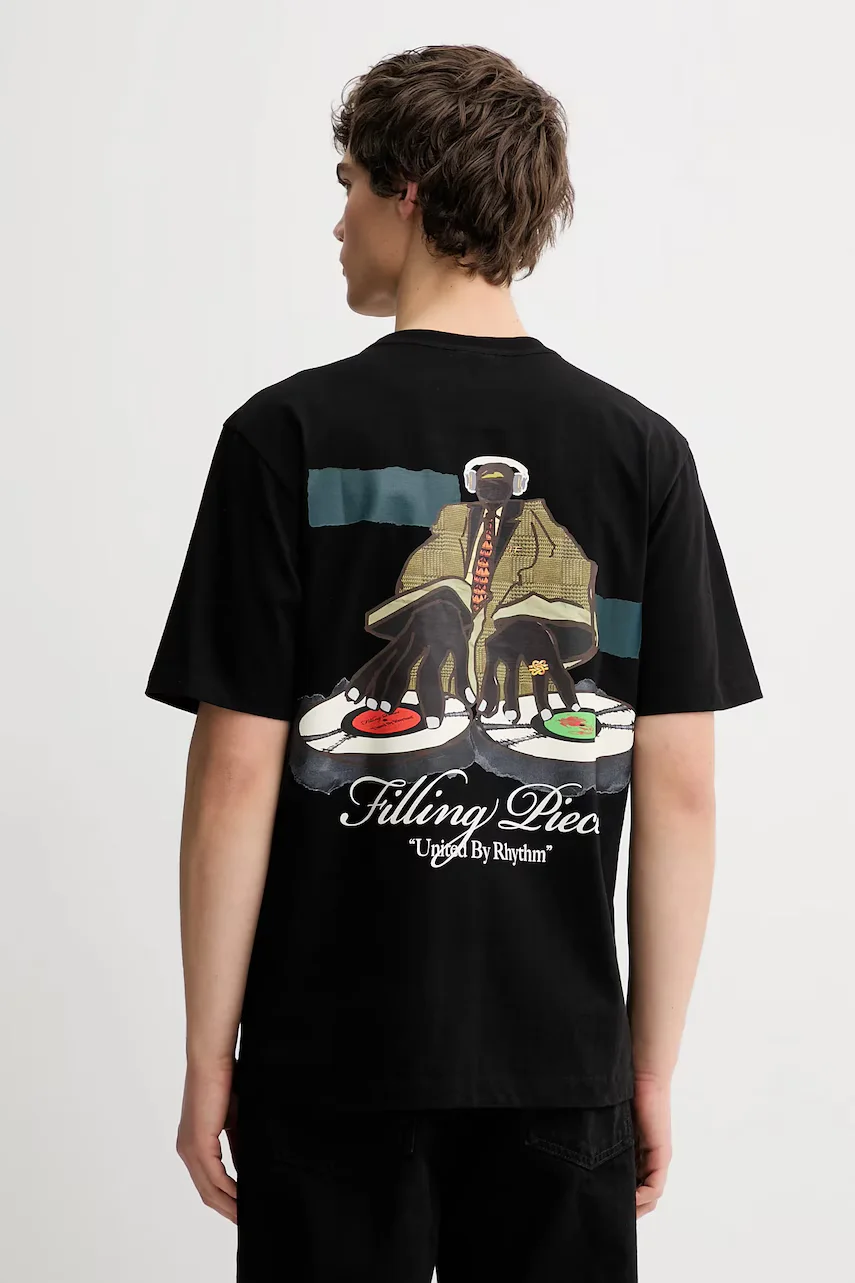 Filling Pieces Памучна тениска T-shirt DJ