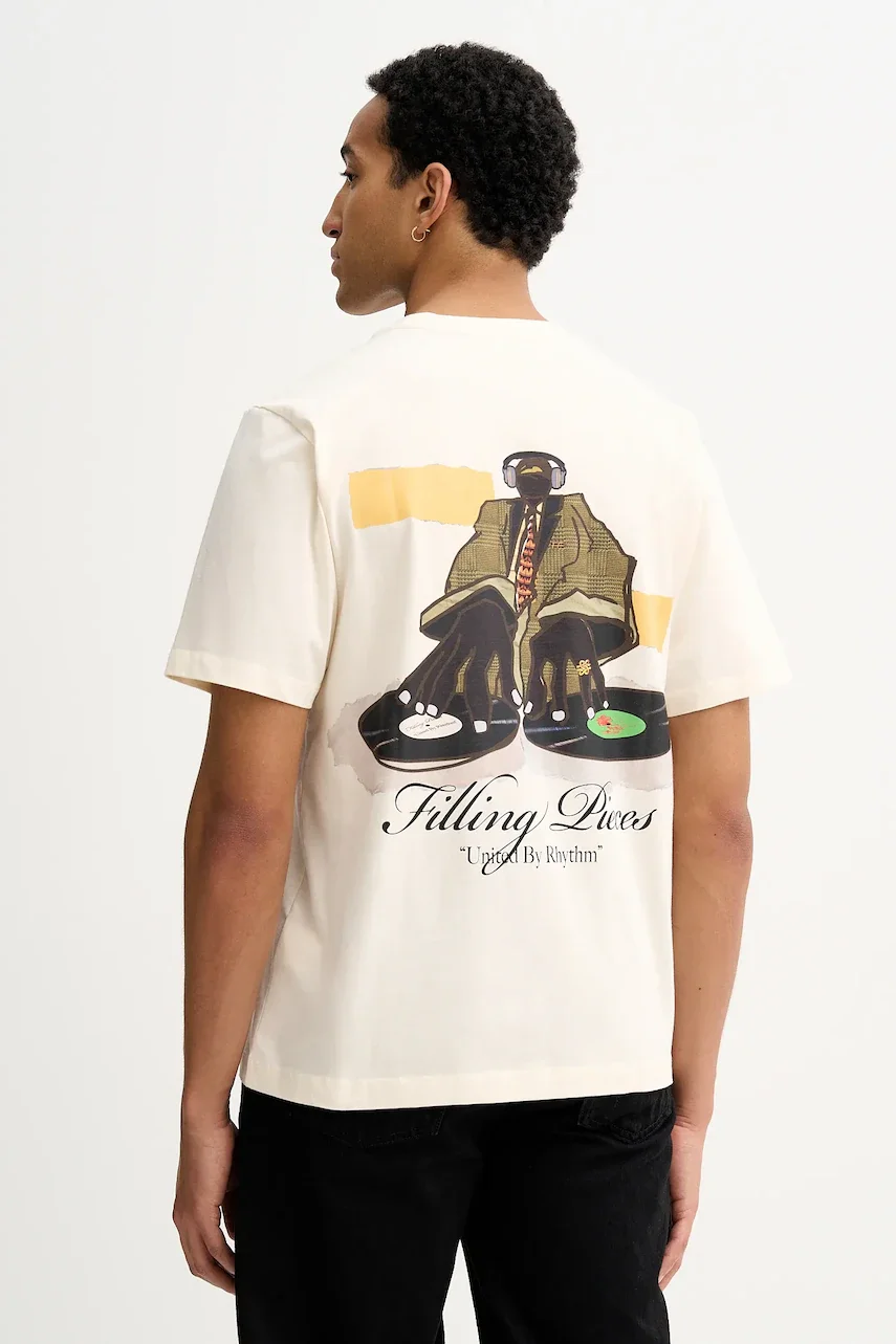 Filling Pieces Памучна тениска T-shirt DJ