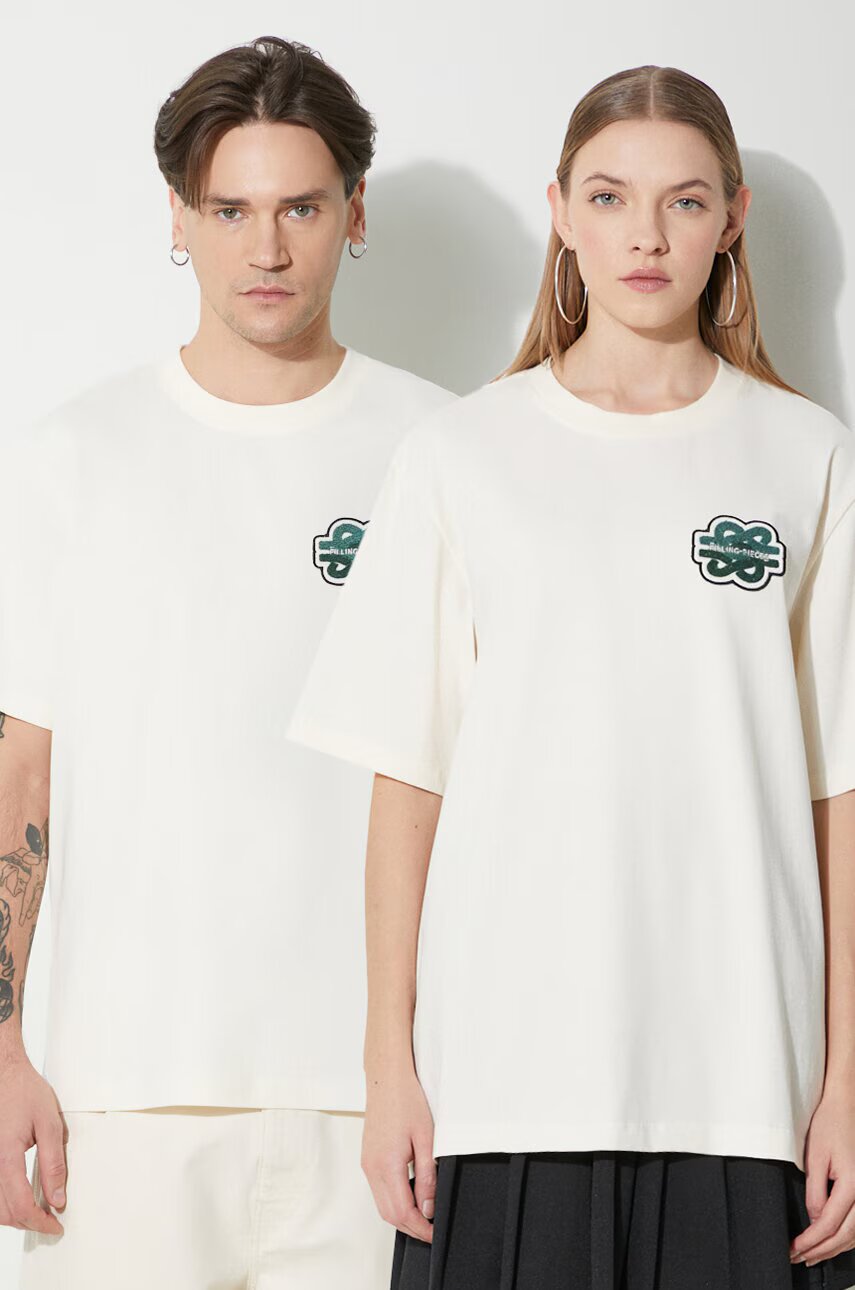 Filling Pieces Памучна тениска T-shirt Gowtu