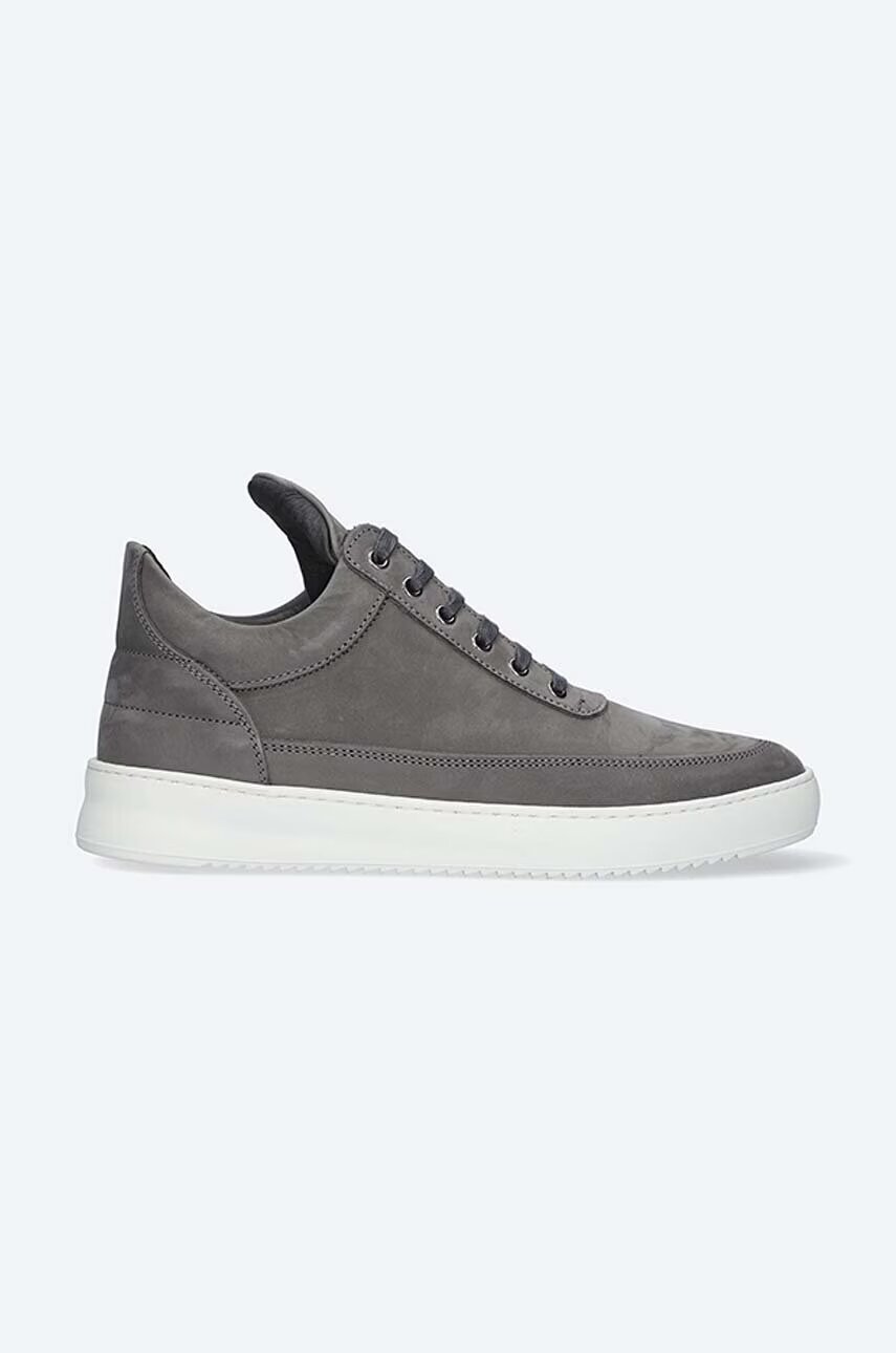 Filling Pieces Велурени маратонки Low Top Ripple Nubuck