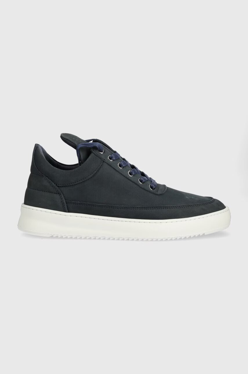 Filling Pieces Велурени маратонки Low Top Ripple Nubuck