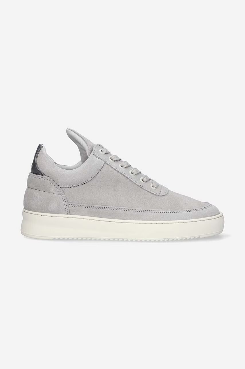 Filling Pieces Велурени маратонки Low Top Suede