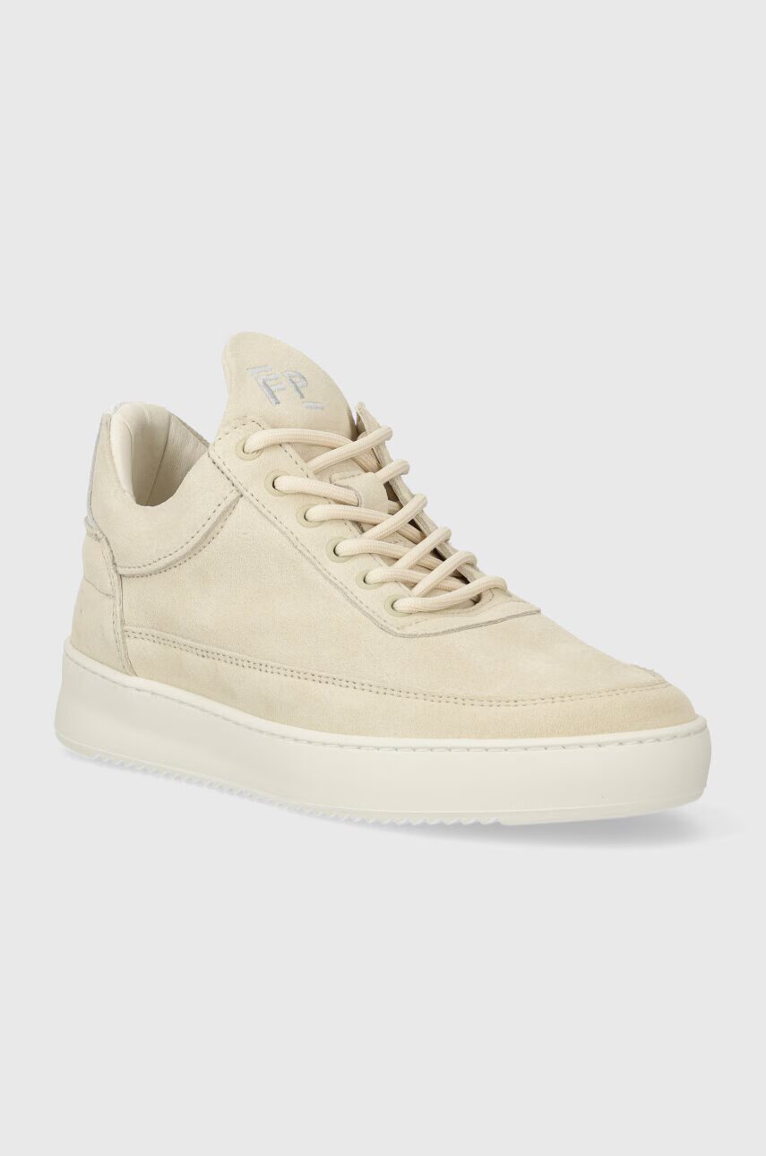 Filling Pieces Велурени маратонки Low Top Suede