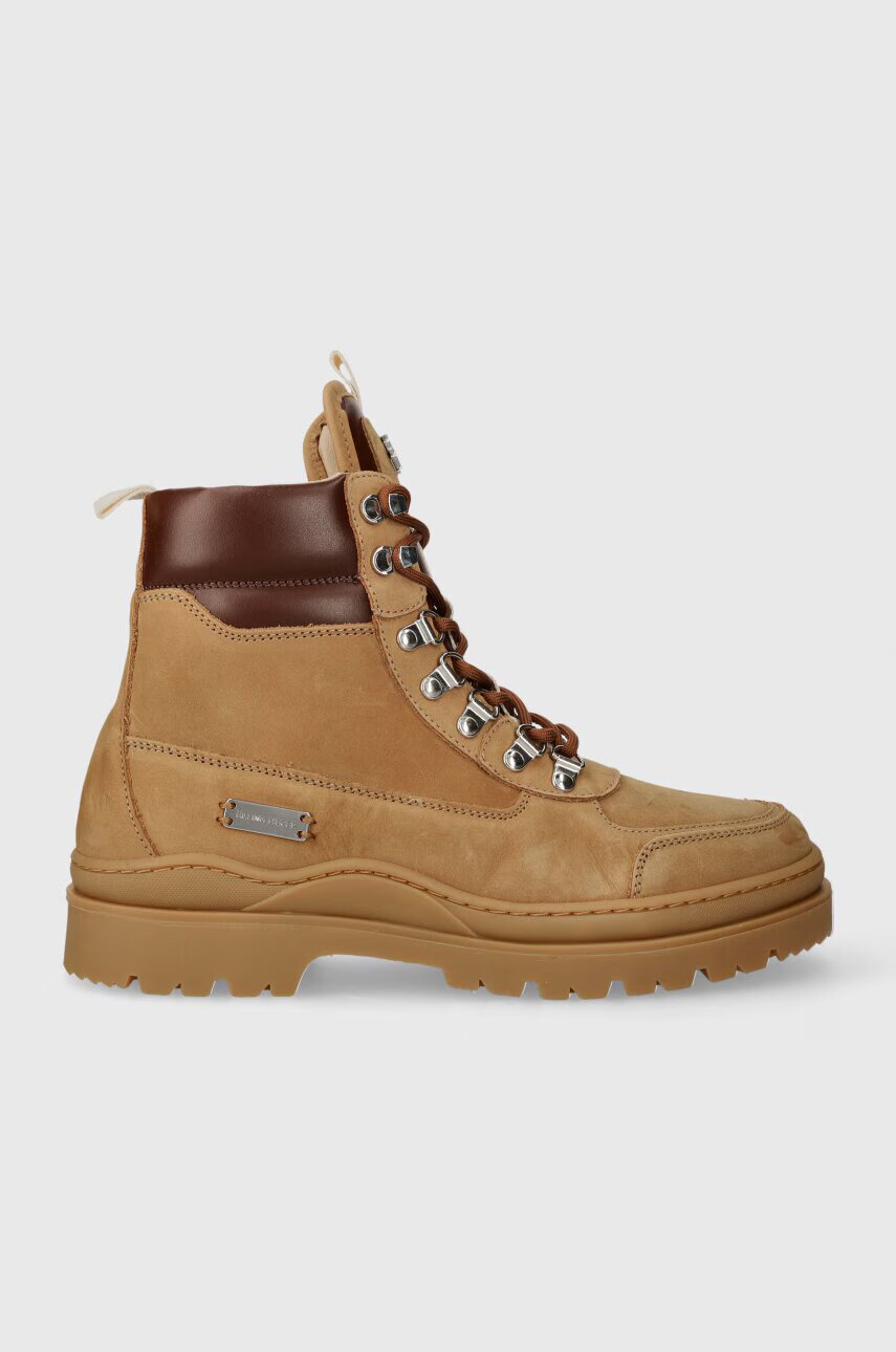 Filling Pieces Велурени обувки Mountain Boot Quartz