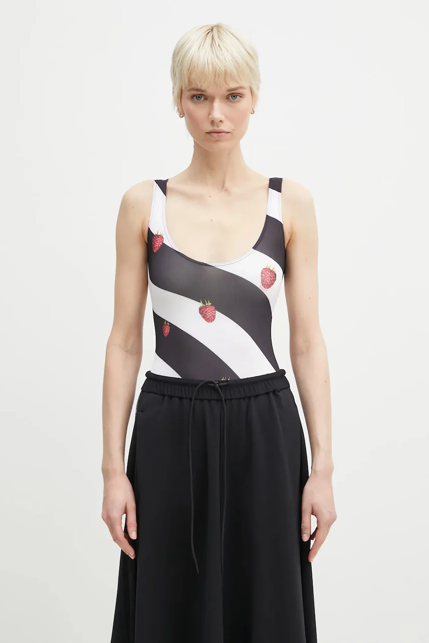 Fiorucci Боди Striped Raspberry Print