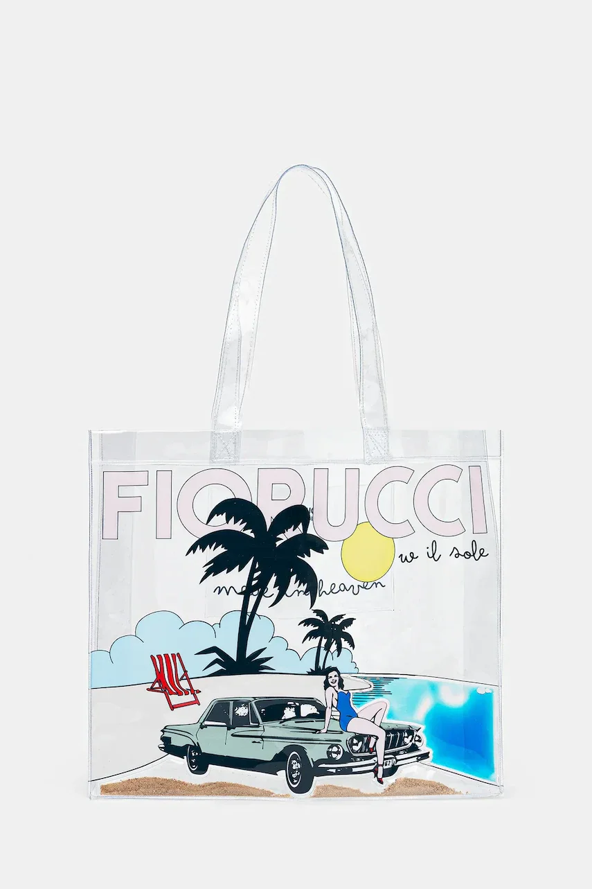 Fiorucci Чанта Beach Print Pvc Tote