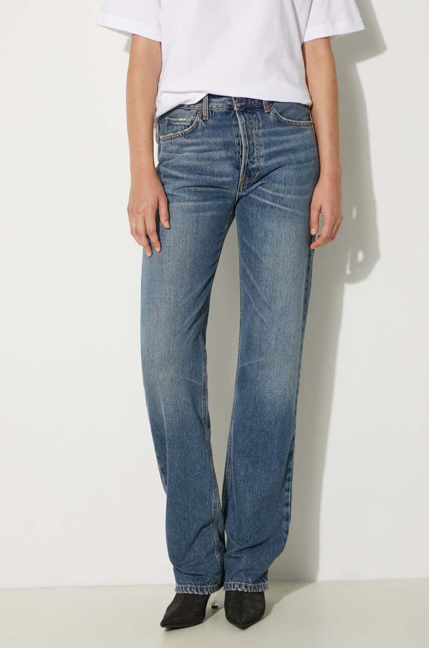 Fiorucci Дънки Mid Blue Straight Fit Jeans