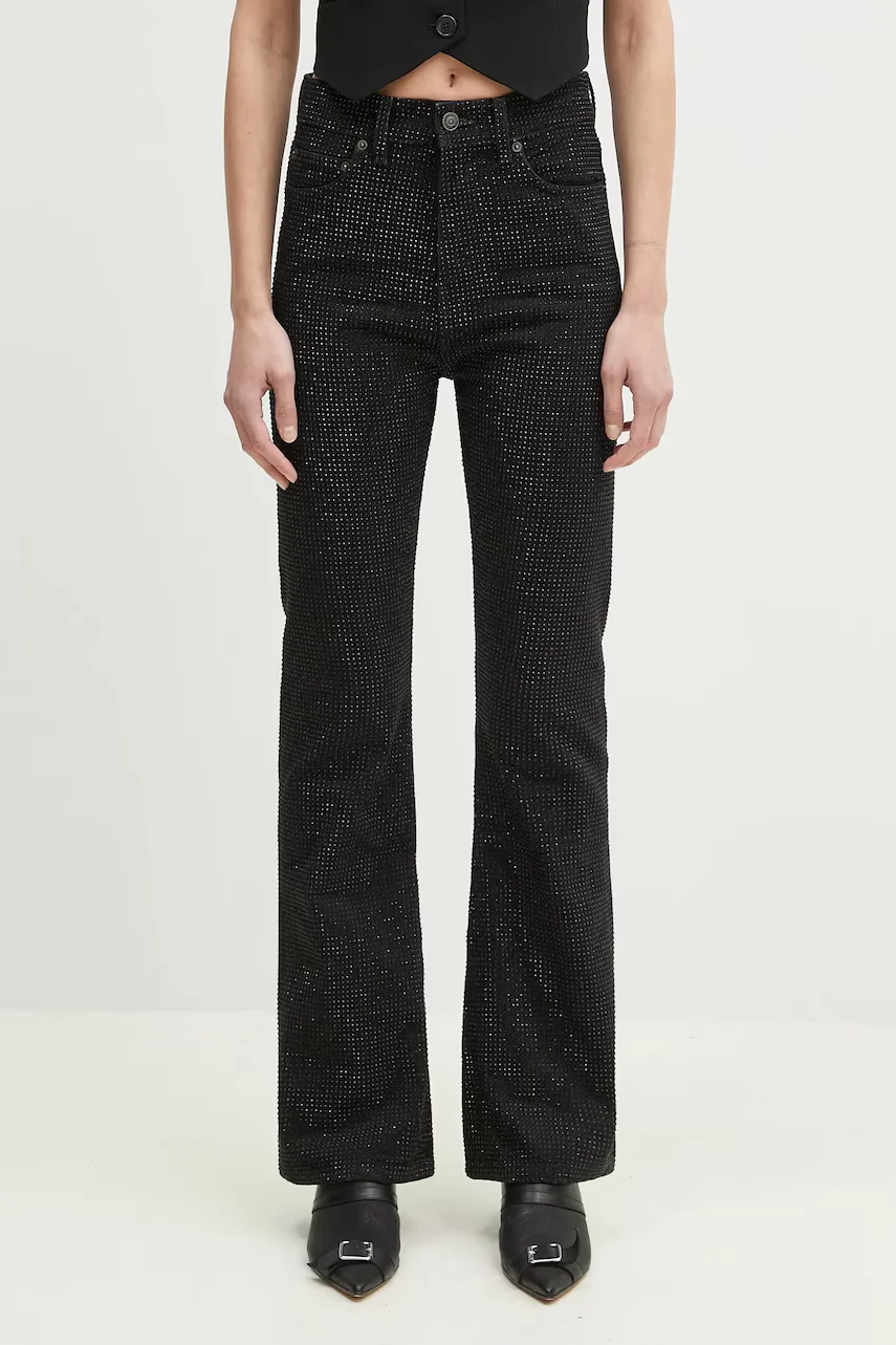 Fiorucci Дънки Rhinestone Flared