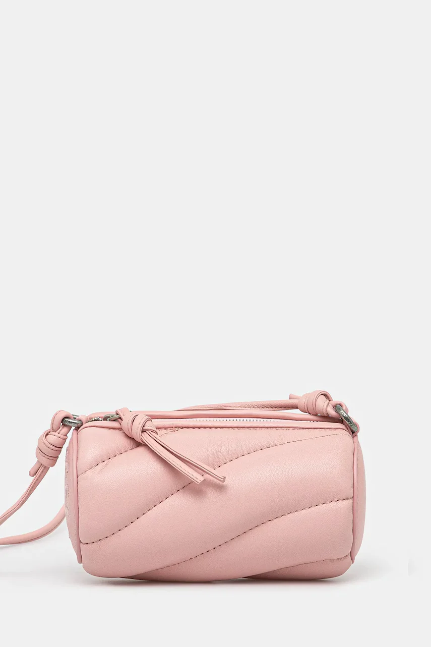 Fiorucci Кожена чанта Leather Micro Mella Bag