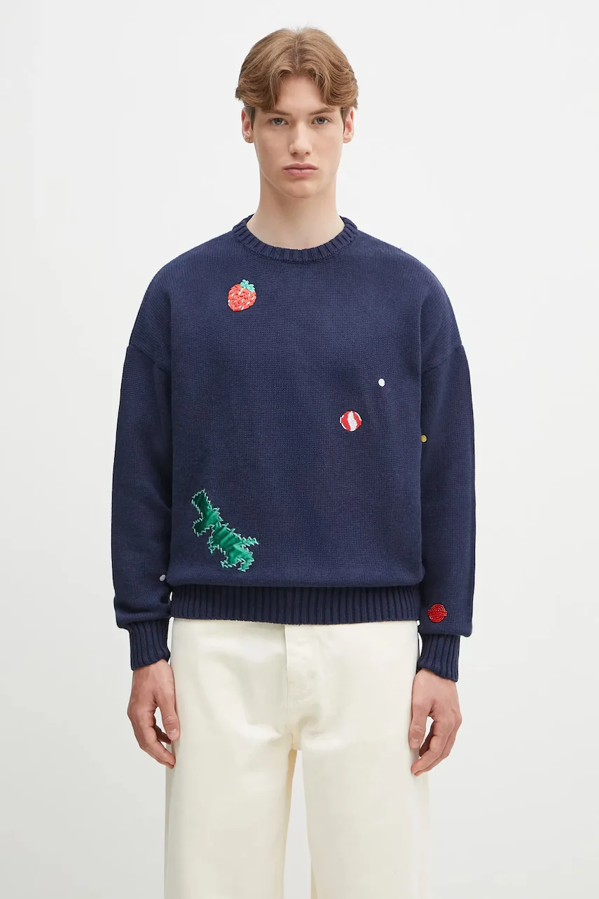 Fiorucci Пуловер с вълна Multipatch Dinosaur