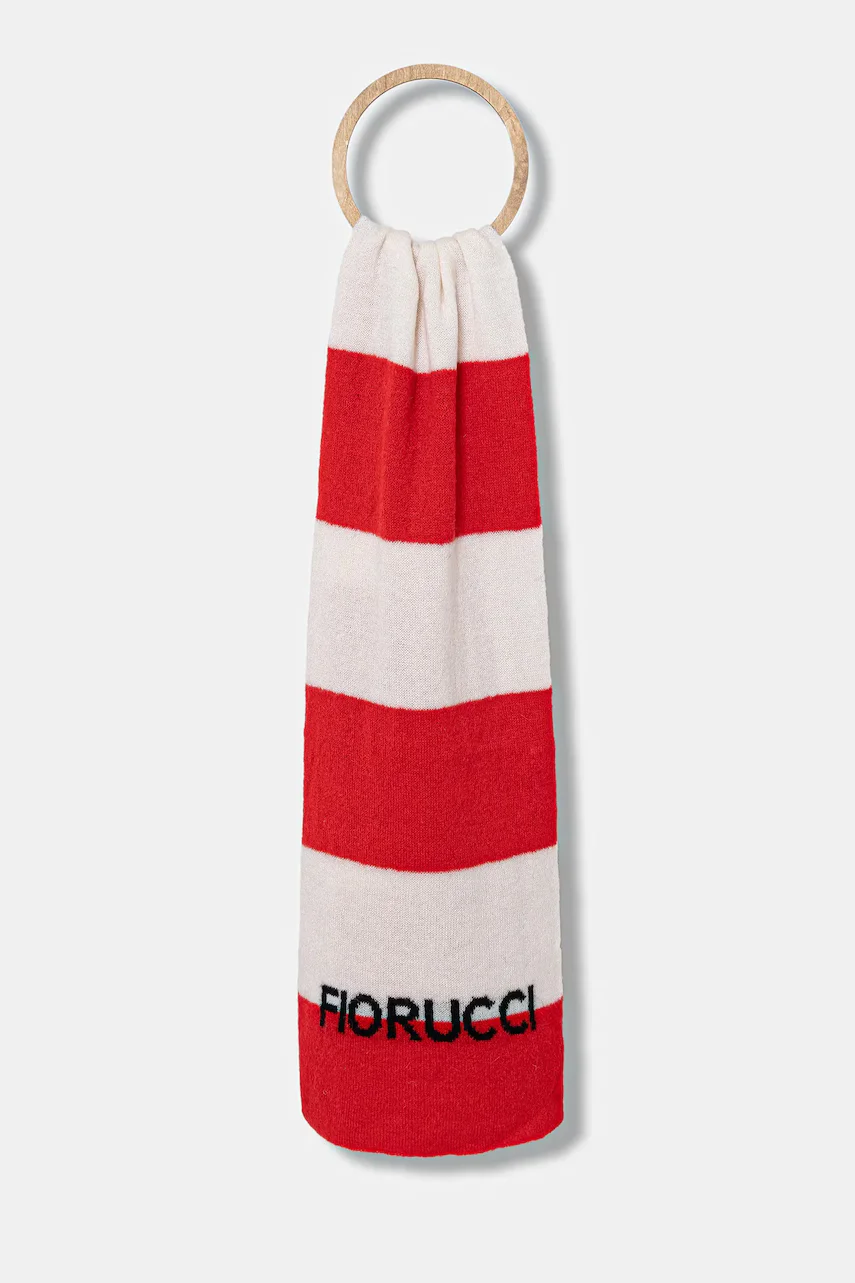 Fiorucci Вълнен шал Logo Alpaca