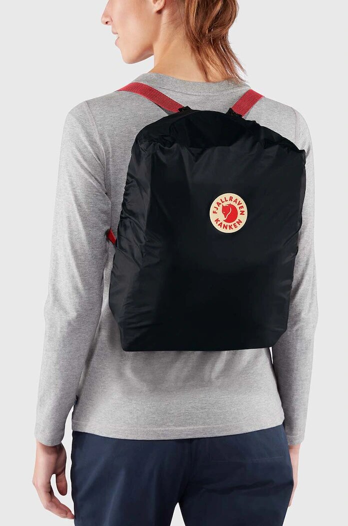 FjallRaven Дъждобран за раница Kanken Rain Cover в черно F23791