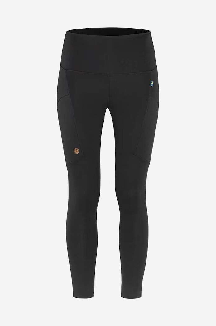 FjallRaven Клин Abisko Tights в черно с изчистен дизайн 84773 F84773